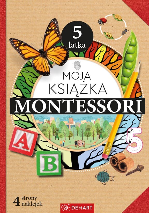 Książka Montessori dla 5-latka Moja