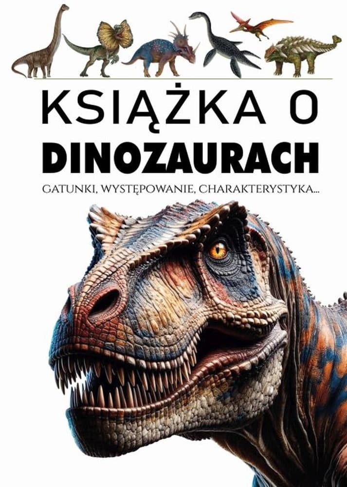 Dinozaury. Kolorowanka dla dzieci