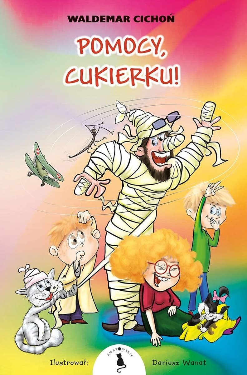 Książka Waldemar Cichoń: Pomocy Cukierku! dla dzieci, 64 strony