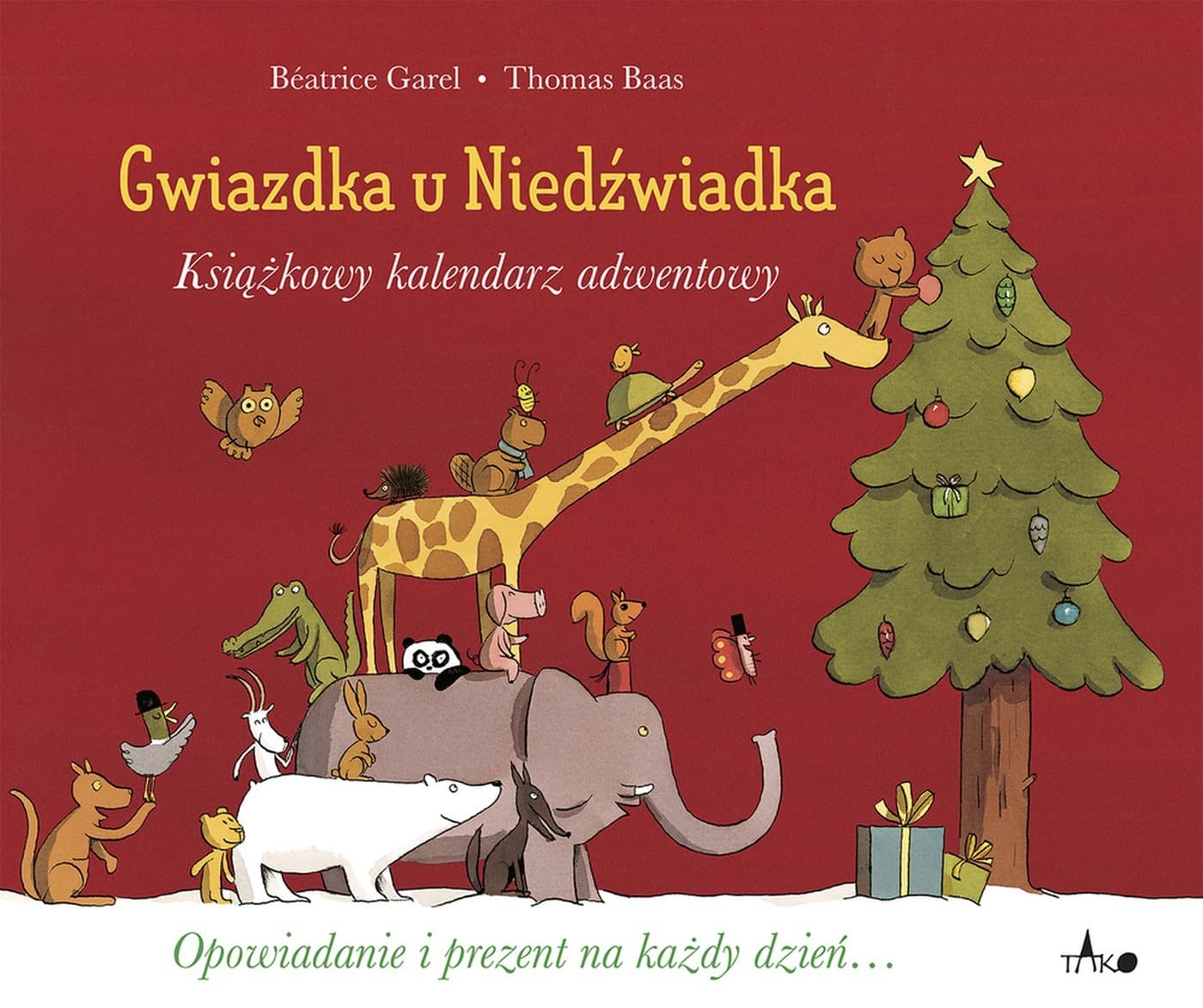 Książkowy Kalendarz Adwentowy Gwiazdka U Niedzwiadka