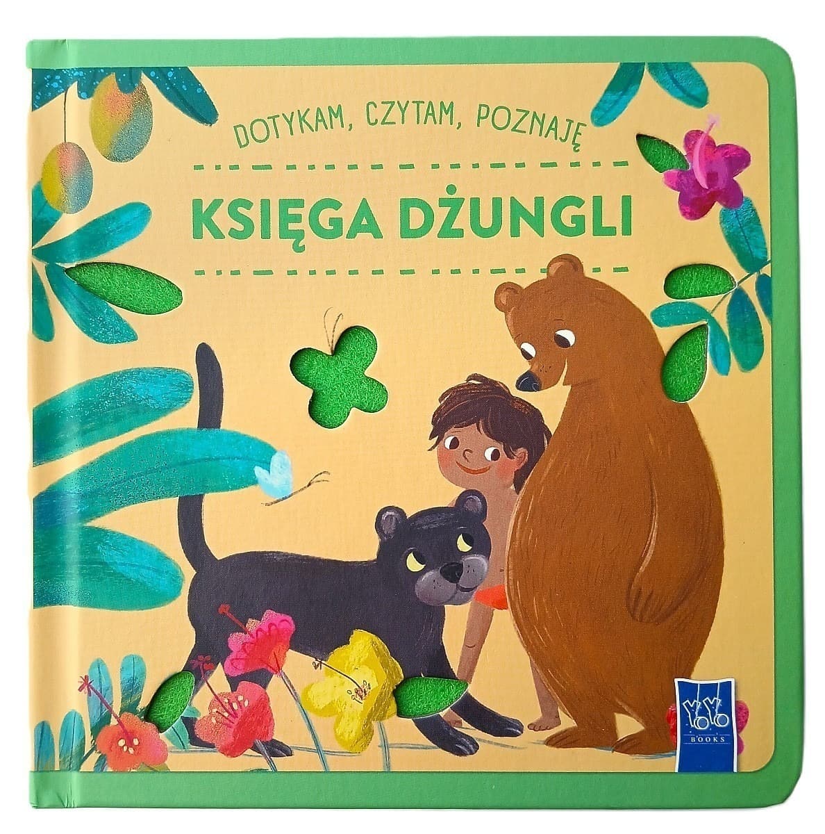 Księga Dżungli. Dotykam, czytam, poznaję