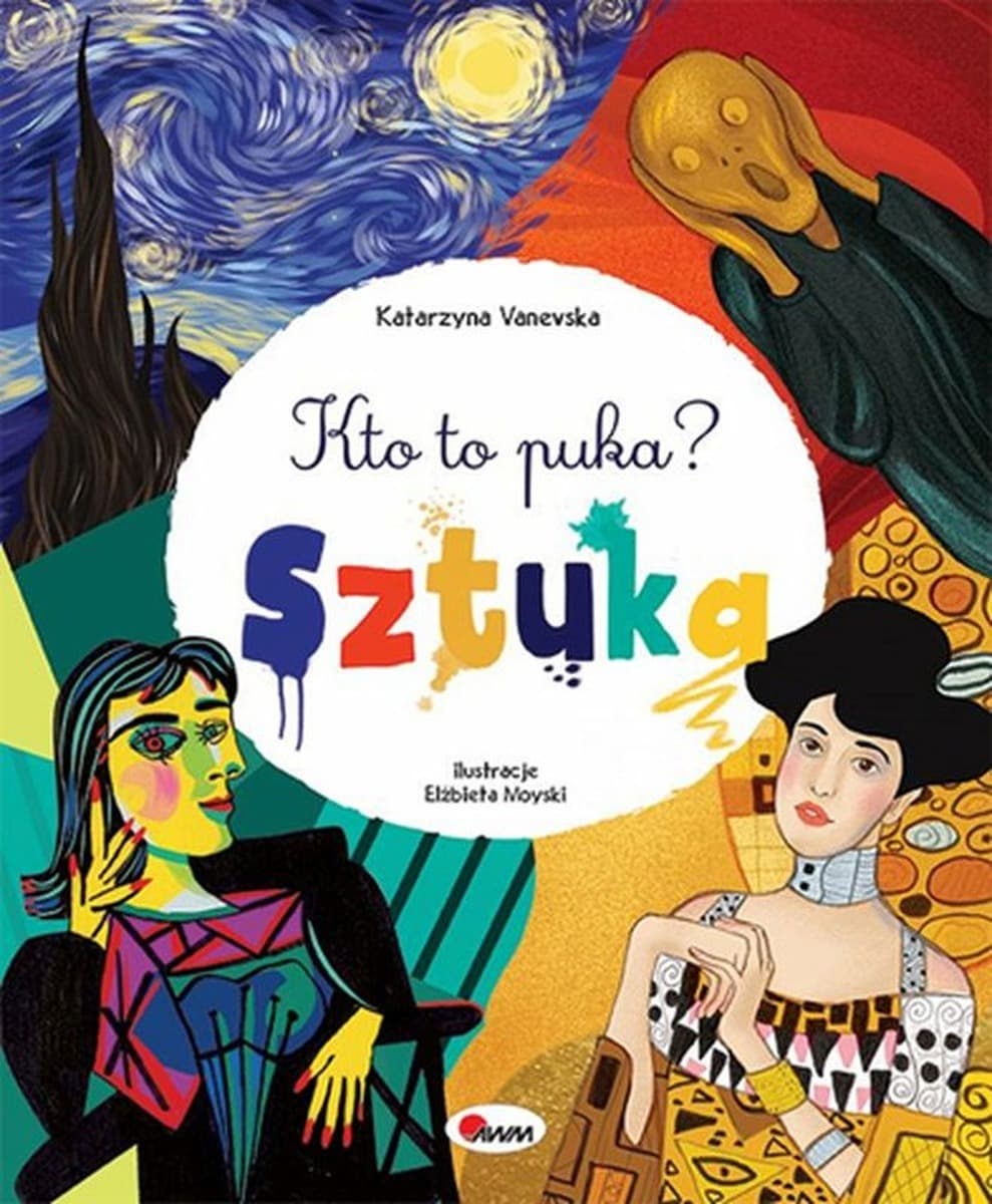 Kto to puka? Ilustrowana książka o sztuce dla dzieci