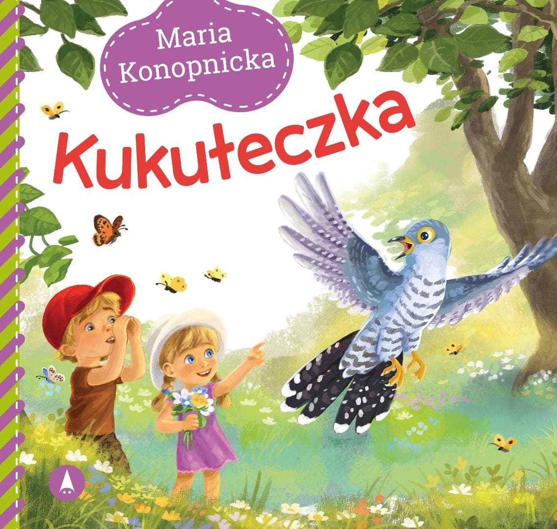 Kukułeczka Maria Konopnicka wiersze dla dzieci książka całokartonowa 6 stron