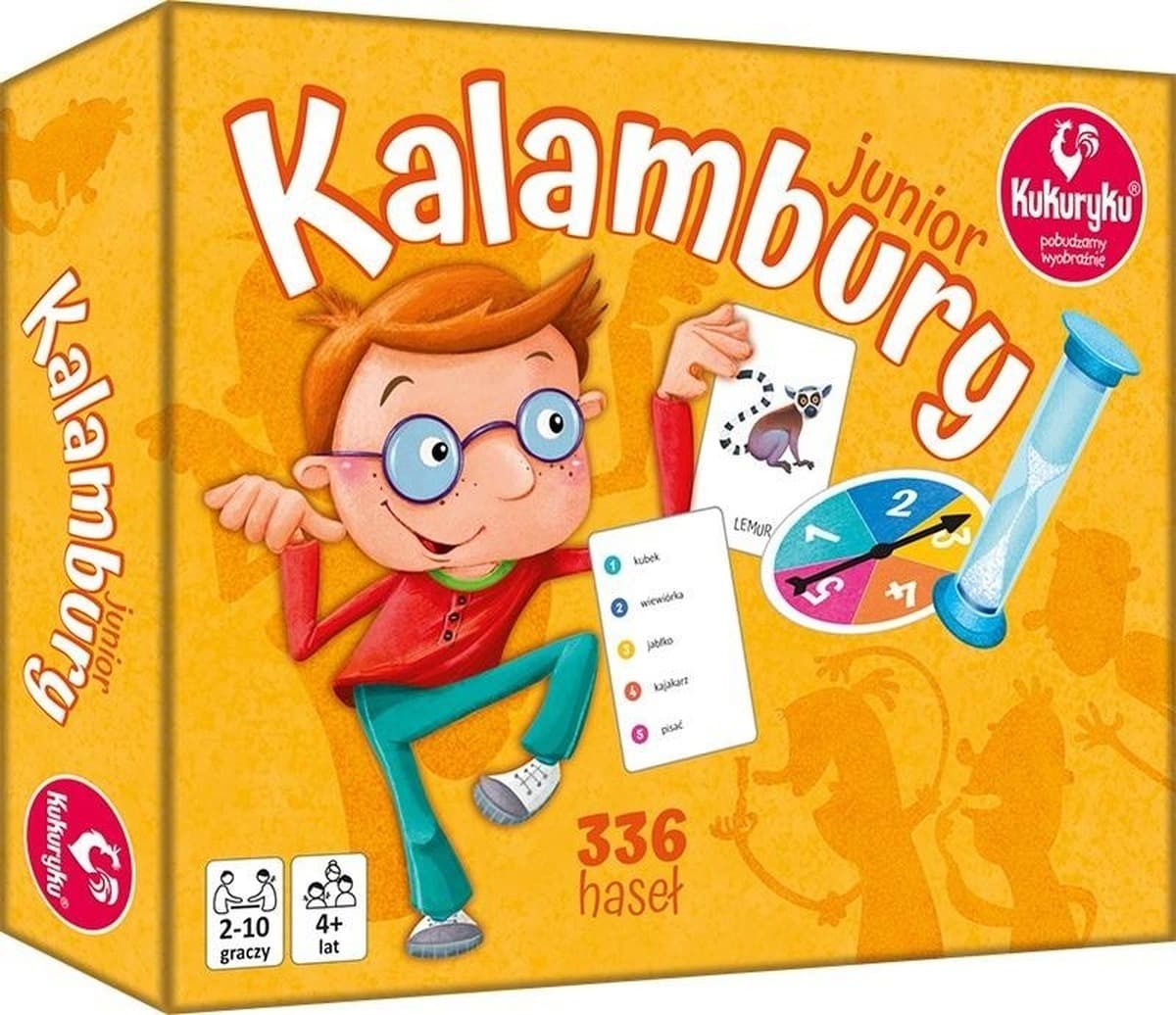 Kukuryku Kalambury Junior Gra Planszowa