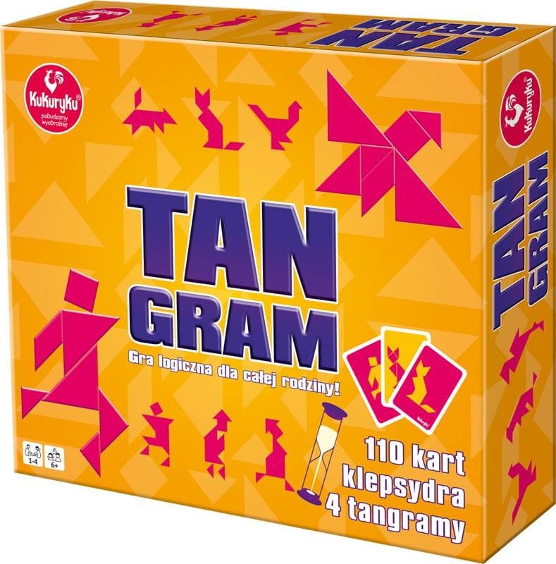 Kukuryku Tangram Gra Logiczna Łamigłówka