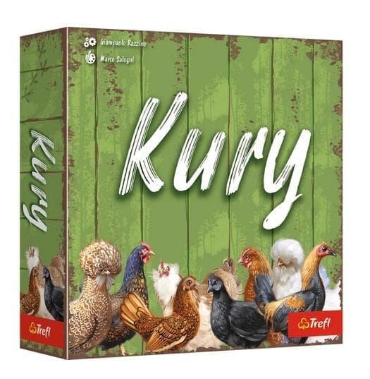 Kury - gra rodzinna Trefl 200x200 mm