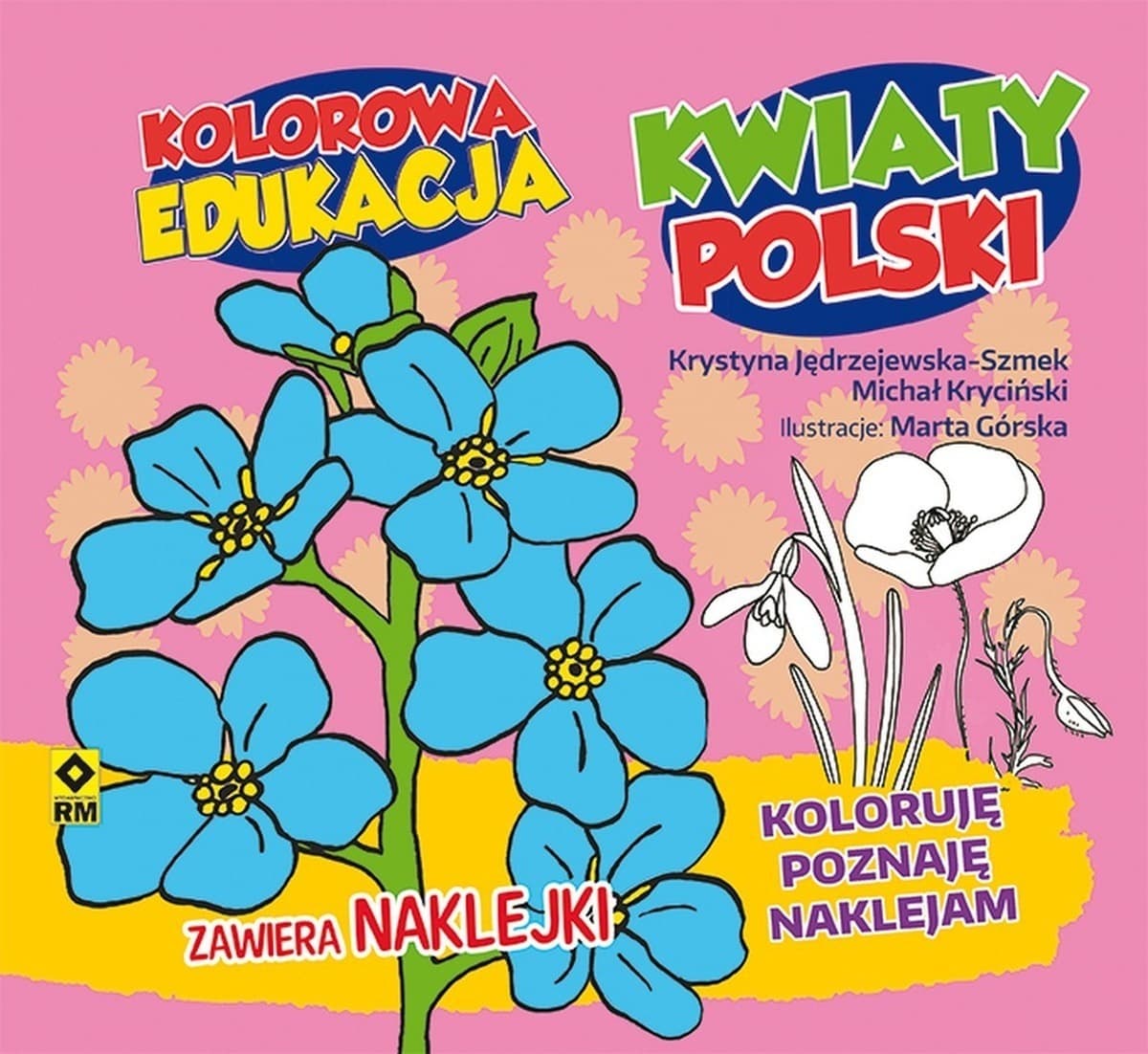 Kwiaty polski - Kolorowa edukacja