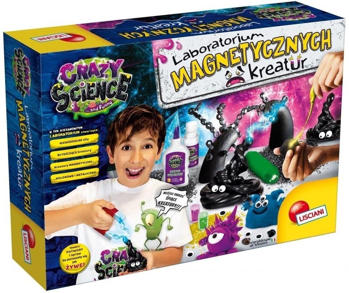 Laboratorium do Tworzenia Magnetycznych Potworów Crazy Science