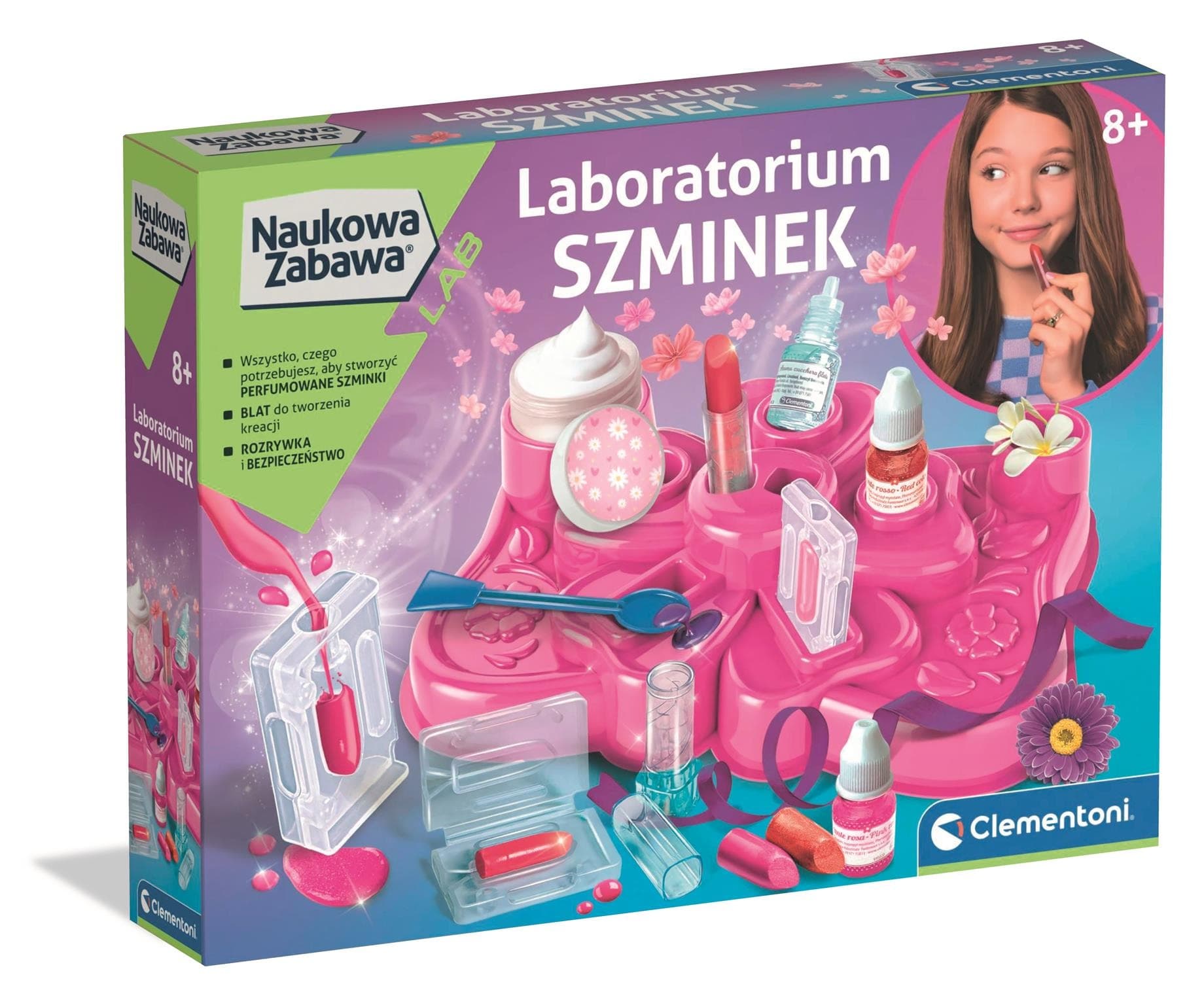 Laboratorium szminek Clementoni zestaw kreatywny 375x286 mm