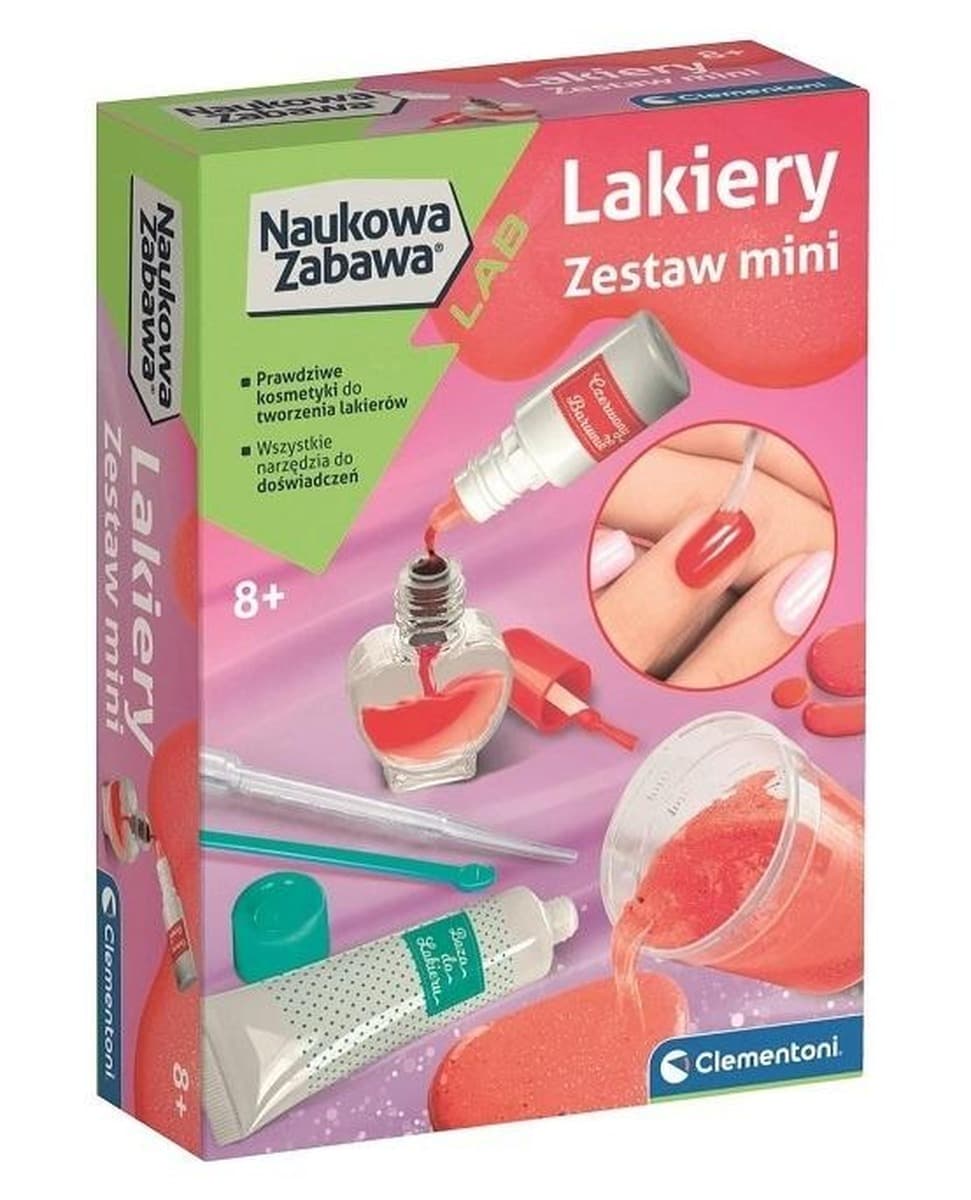 Lakiery do Paznokci Naukowa Zabawa Clementoni
