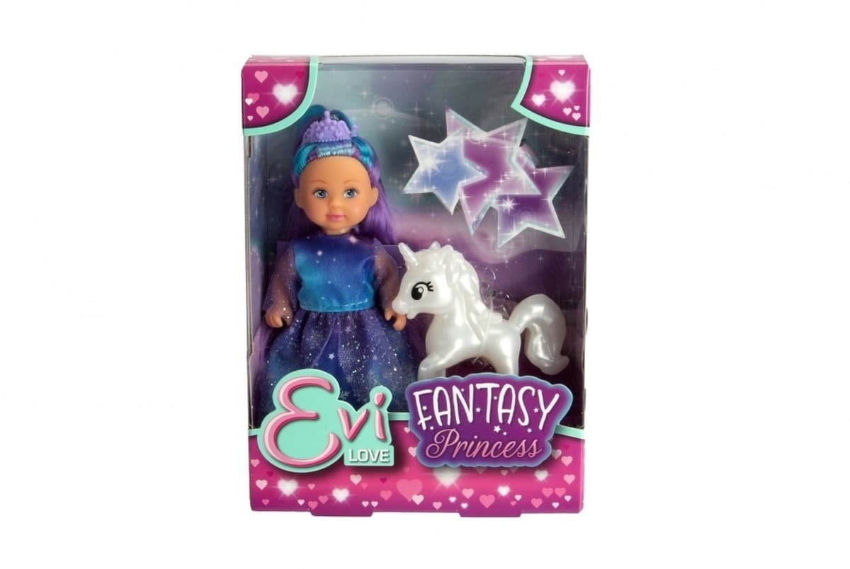 Lalka Evi Księżniczka Fantazji z Jednorożcem 12 cm