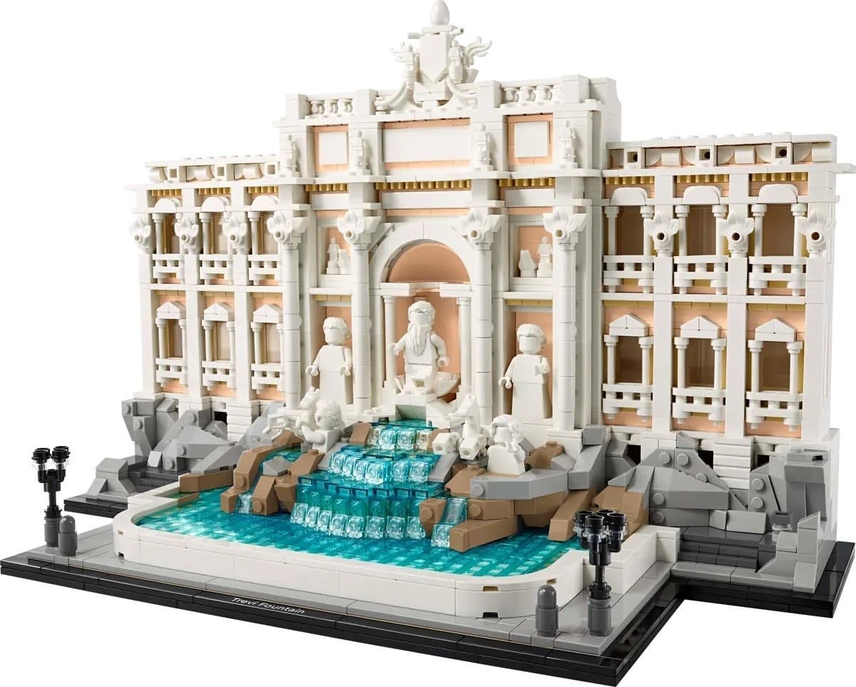 LEGO Architecture Fontanna Di Trevi Pamiątka z Włoch 21062
