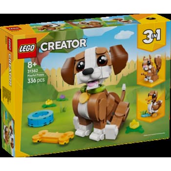 LEGO Creator Psotny szczeniaczek Urocze zwierzątka zestaw klocków 3w1 336 elementów