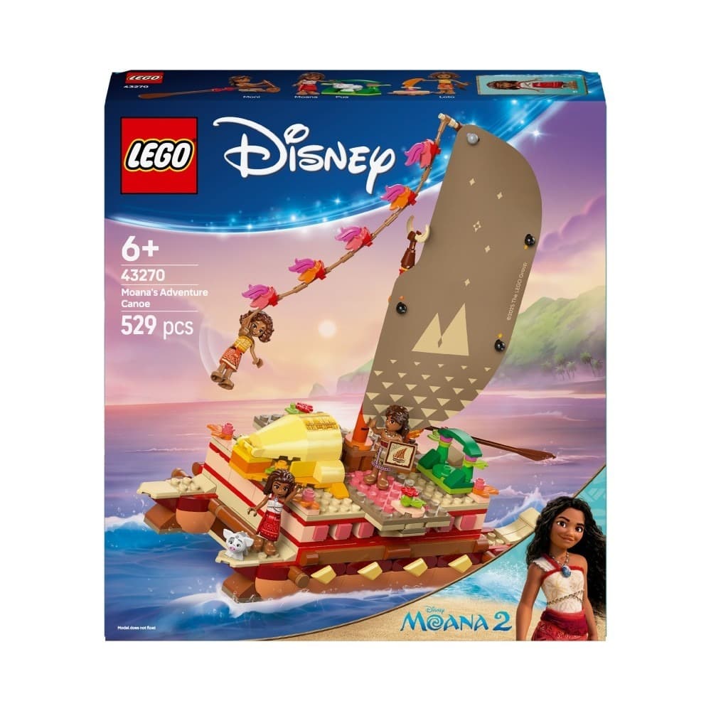 LEGO Disney Princess Kajakowa przygoda Vaiany zestaw konstrukcyjny