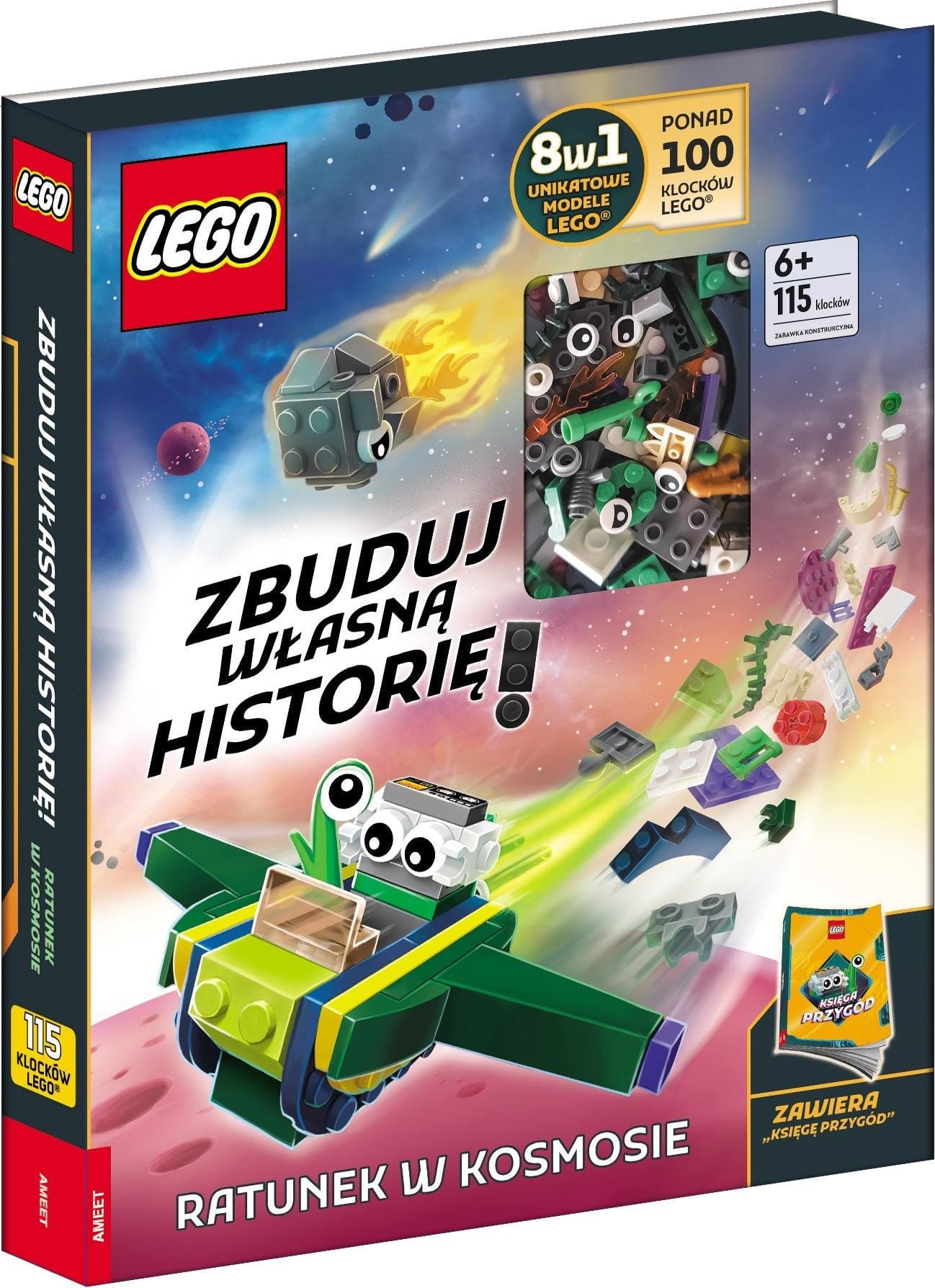 Lego Master Brand Ratunek w Kosmosie Z MSB-6601