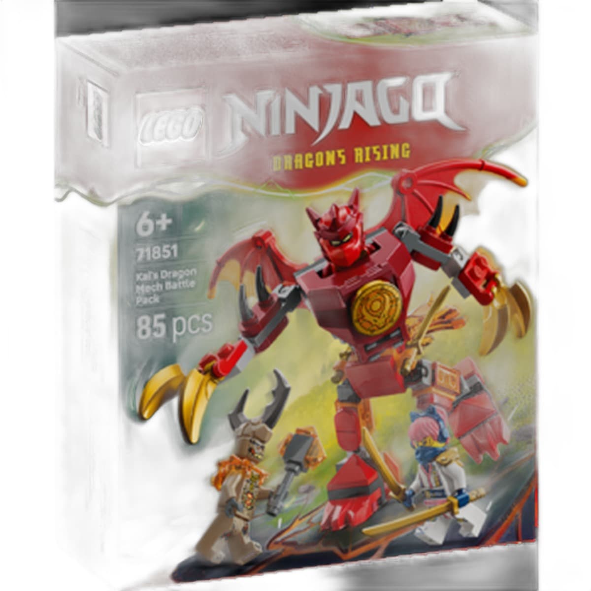 LEGO NINJAGO Kai’s Dragon Mech Zestaw Bitewny zestaw klocków