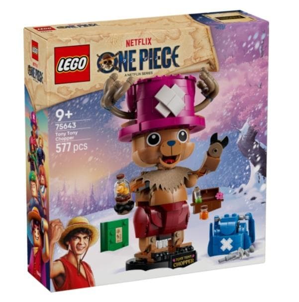 LEGO One Piece 75643 Tony Tony Chopper figurka konstrukcyjna 577 elementów 9+