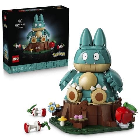 Klocki konstrukcyjne Pokemon Munchlax LEGO 757 elementów 18+