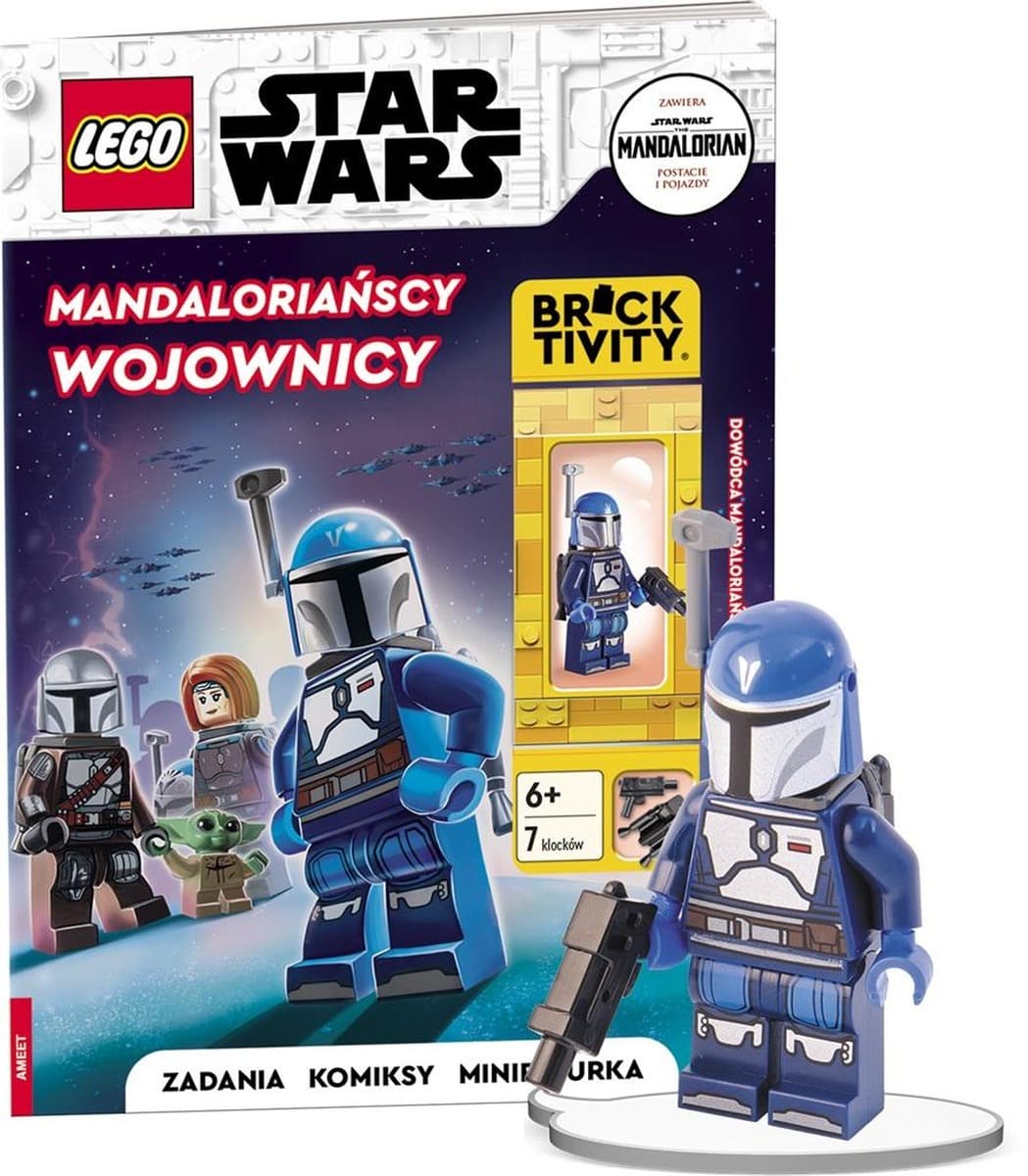 LEGO Star Wars Mandaloriańscy wojownicy książka z minifigurką