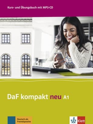LektorKlett DaF Kompakt Neu A1: podręcznik i ćwiczenia + CD - nauka niemieckiego dla początkujących