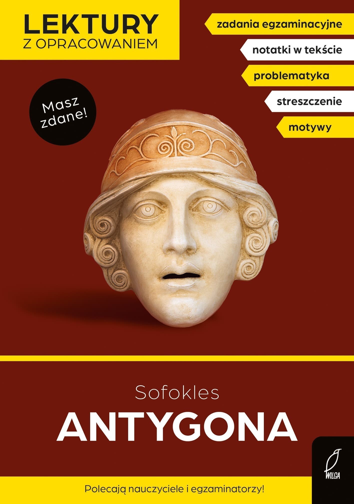 Lektura szkolna z opracowaniem Antygona