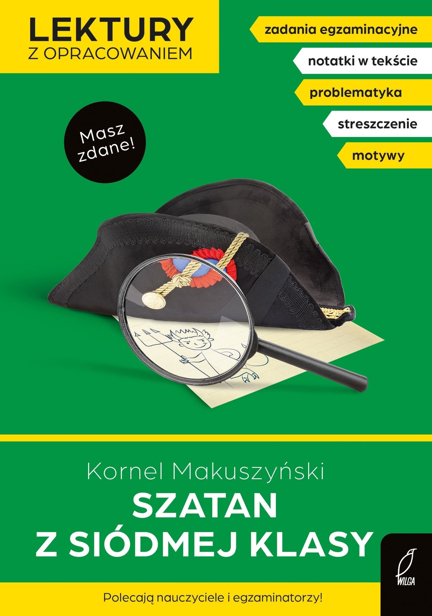 Lektura szkolna z opracowaniem Szatan z siódmej klasy