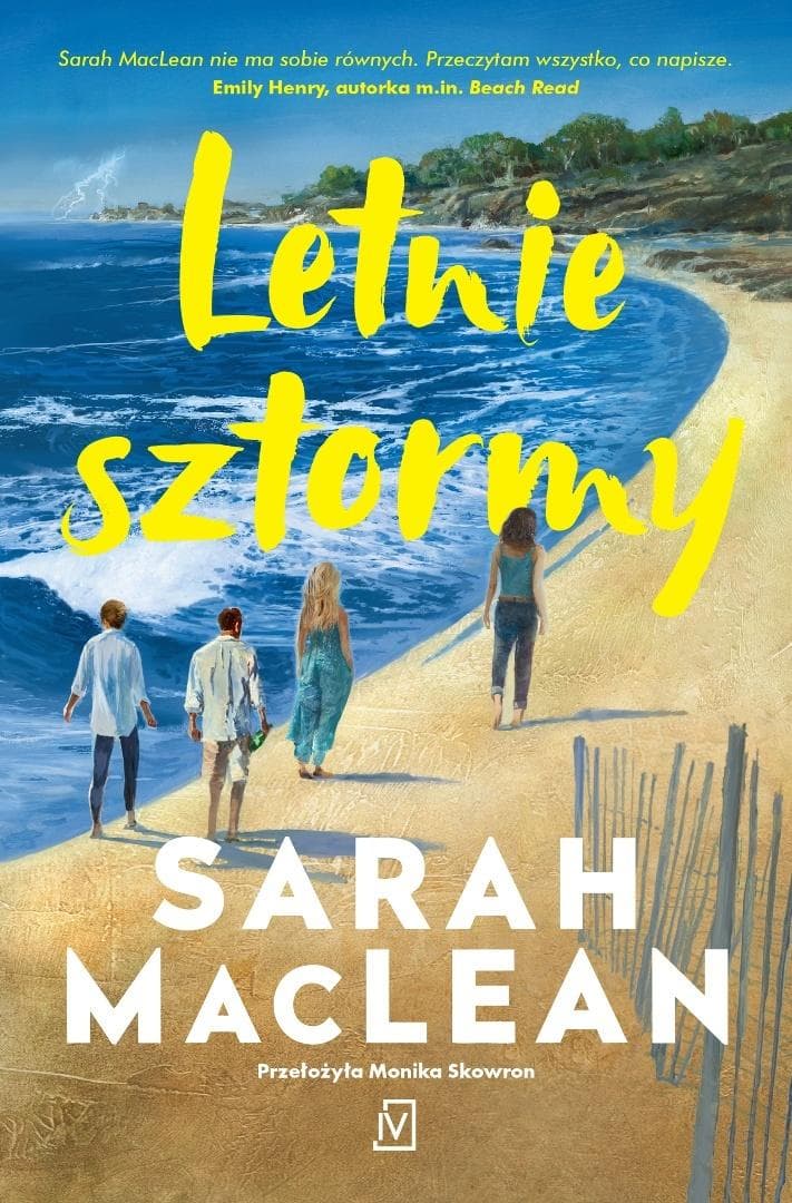 Letnie sztormy Sarah McLean powieść obyczajowa 512 stron