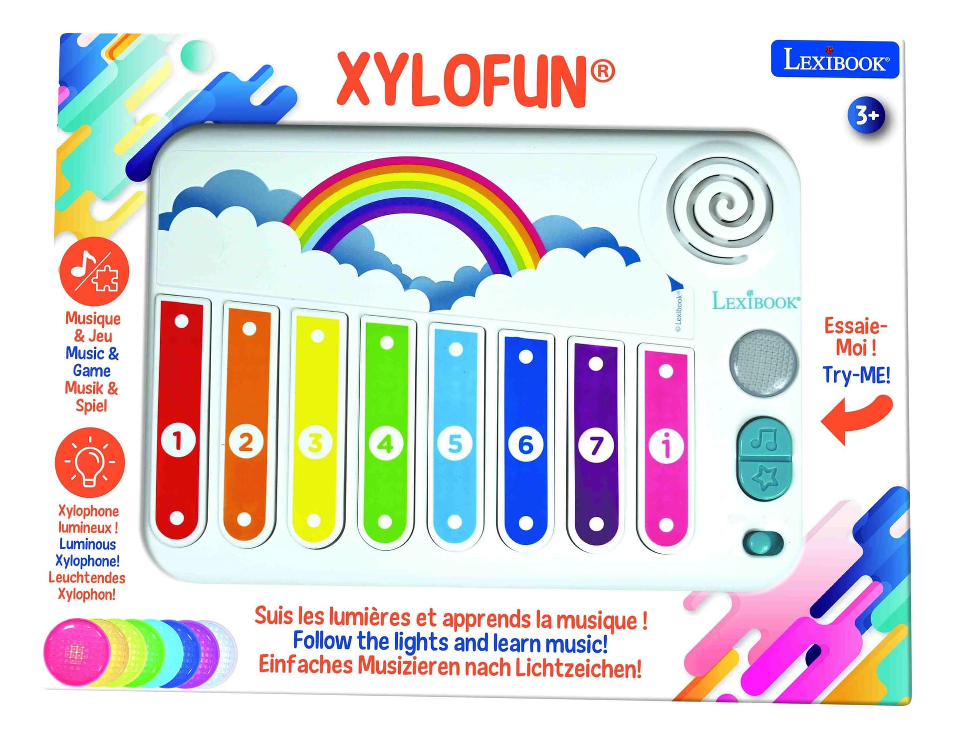 Lexibook Elektroniczny Ksylofon Cymbałki