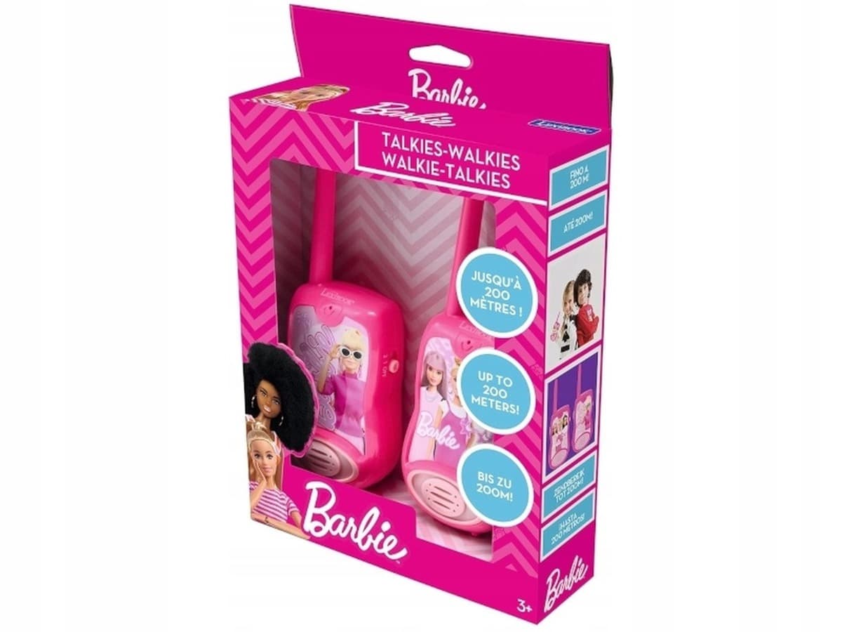 Lexibook Krótkofalówki Barbie TW12BB