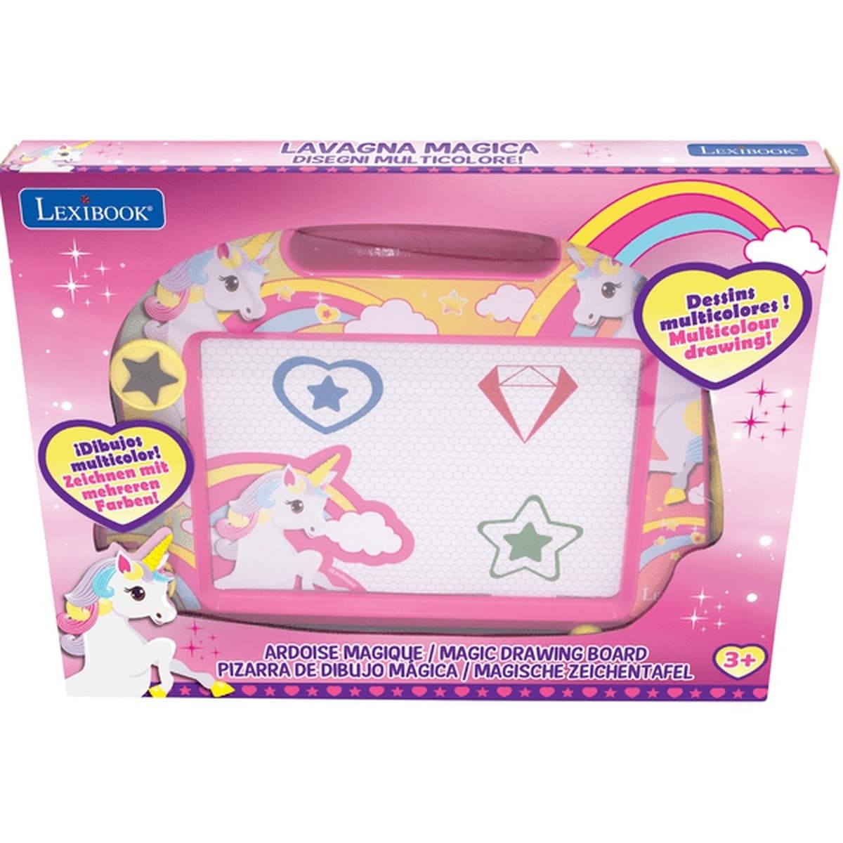 Lexibook Tablica Magnetyczna Jednorożec Multi Color