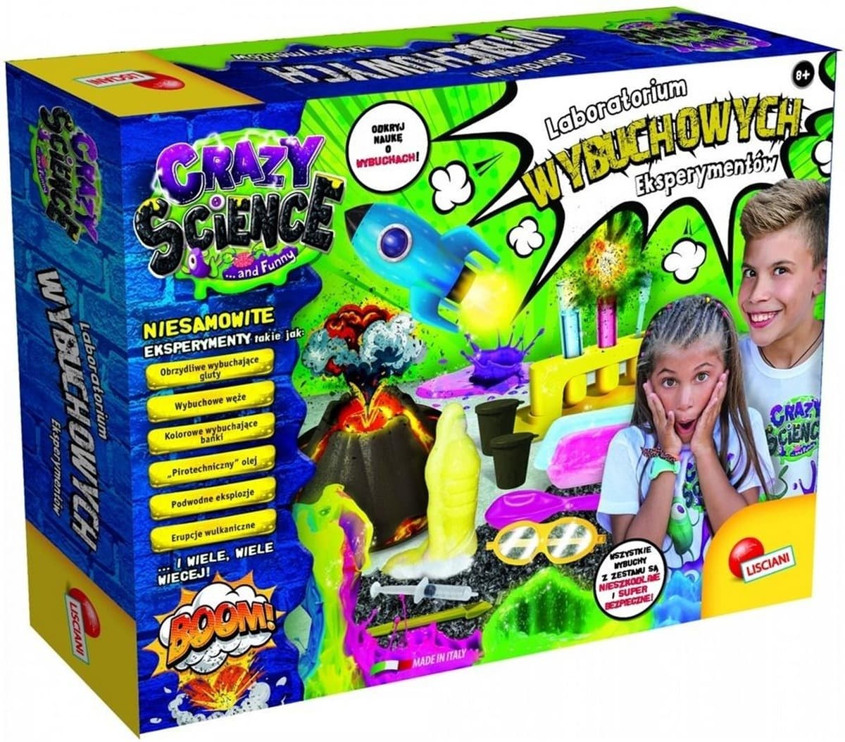 Liściani Crazy Science Laboratorium wybuchowych eksperymentów  304-PL68661