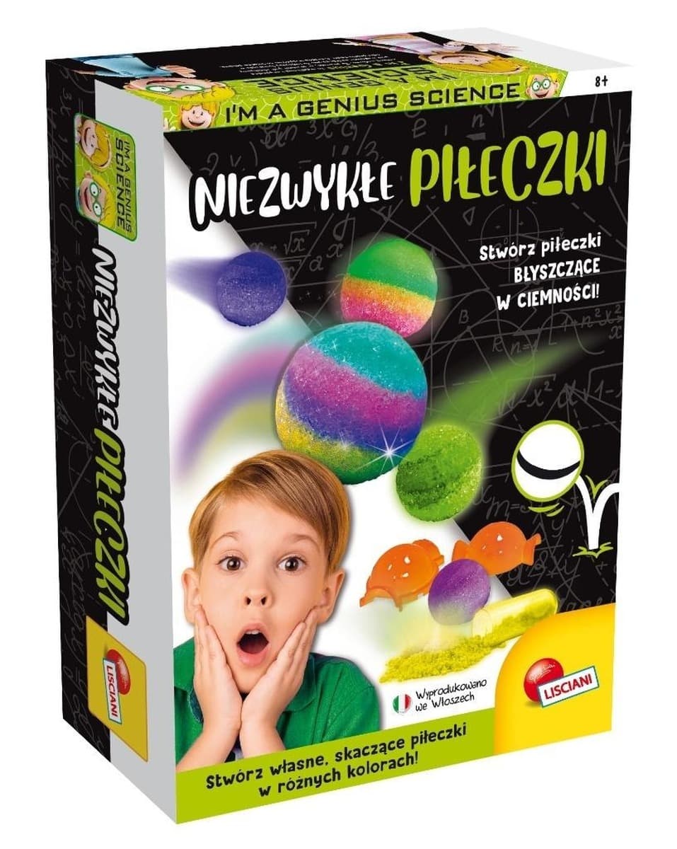 Lisciani I'm a Genius Niezwykłe piłeczki zestaw do tworzenia