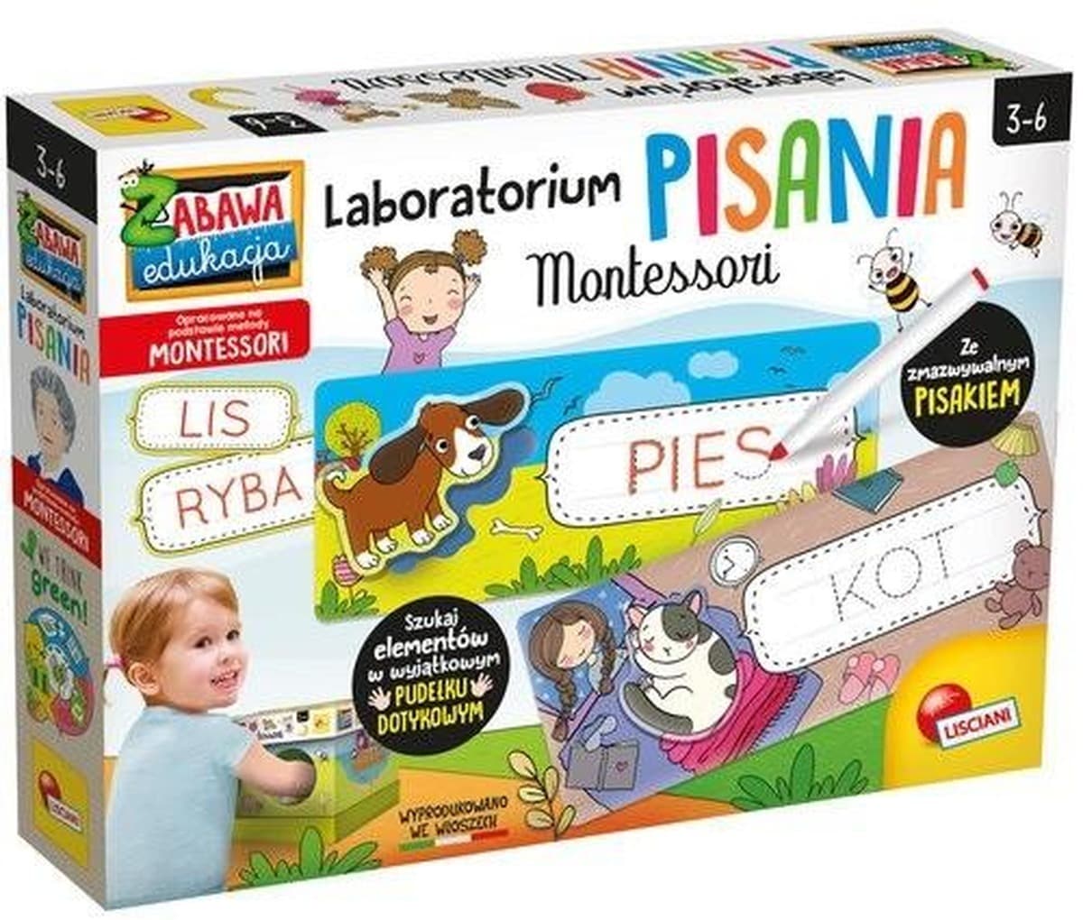 Lisciani Montessori Laboratorium Pisania zestaw edukacyjny