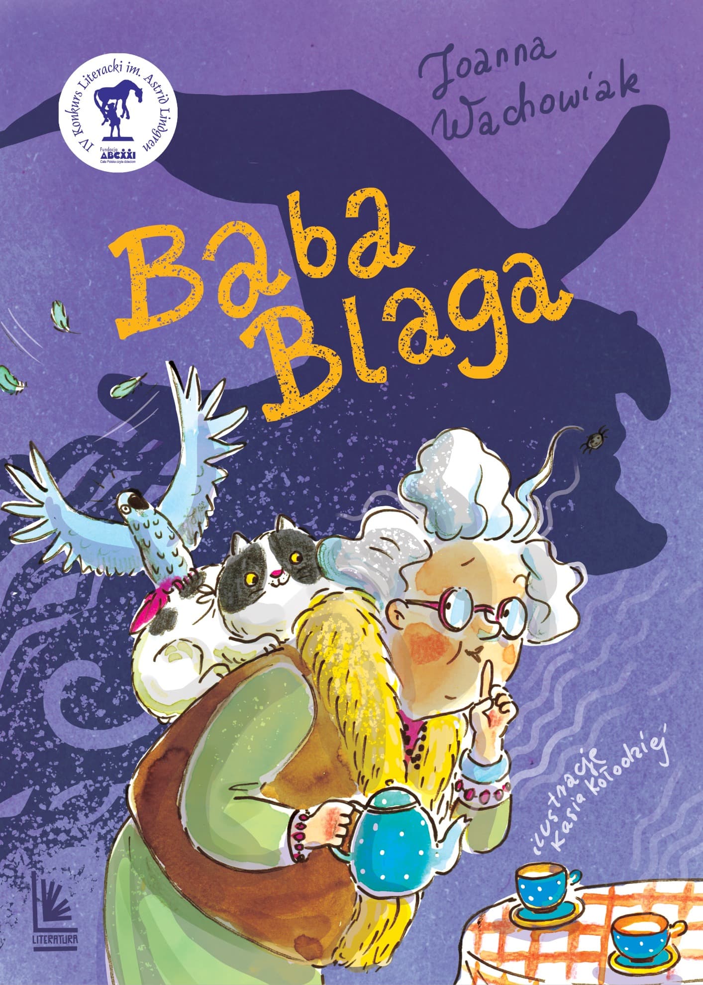 Literatura dla dzieci Baba Blaga 2 Magiczna przygoda papugi i kota