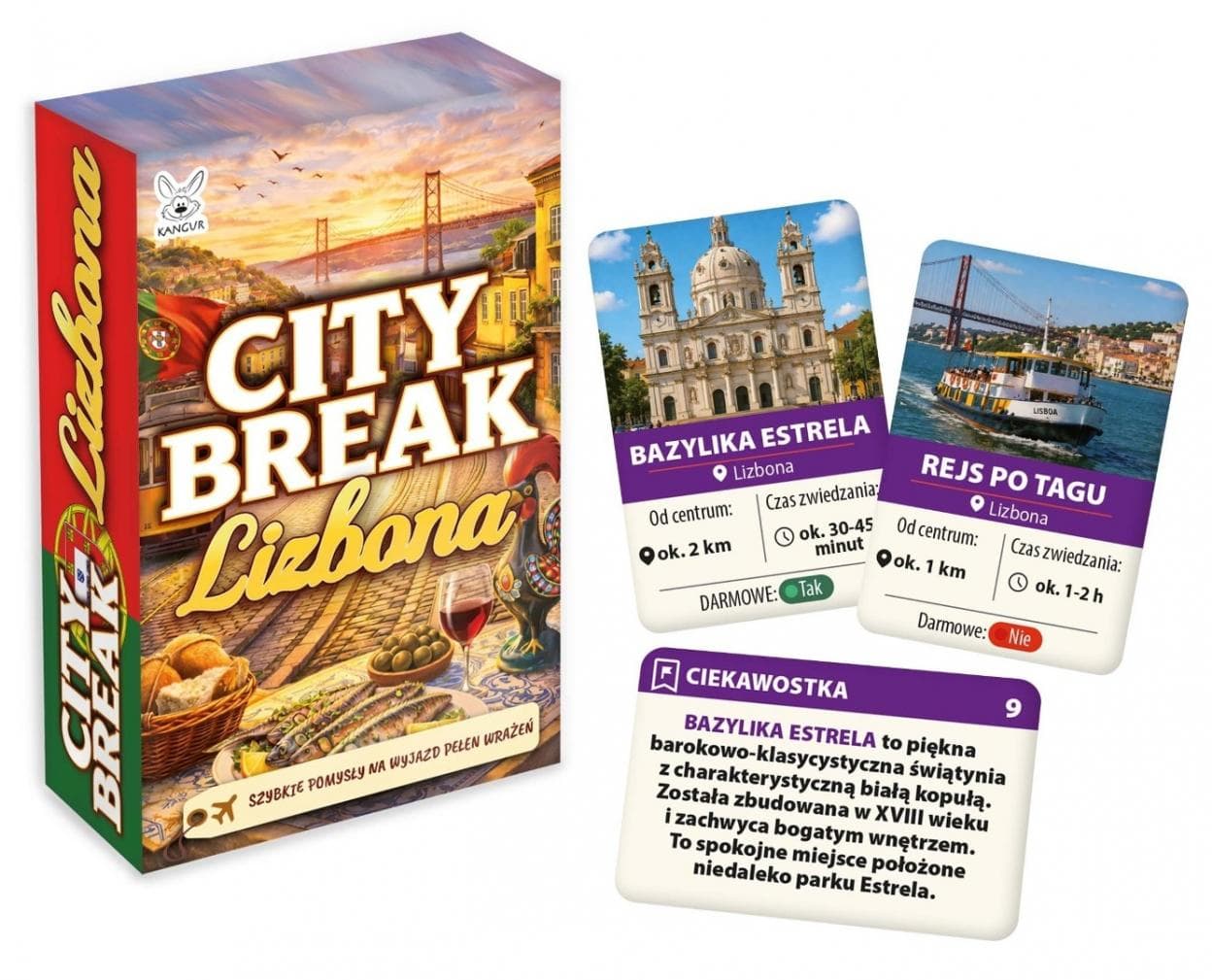 Lizbona - City Break Mini Przewodnik 50x70 mm