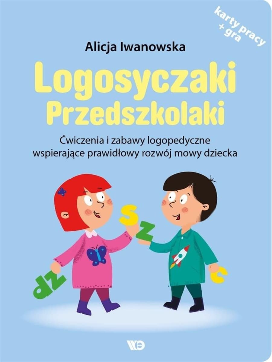 Logosyczaki dla przedszkolaków - karty pracy rozwijające mowę