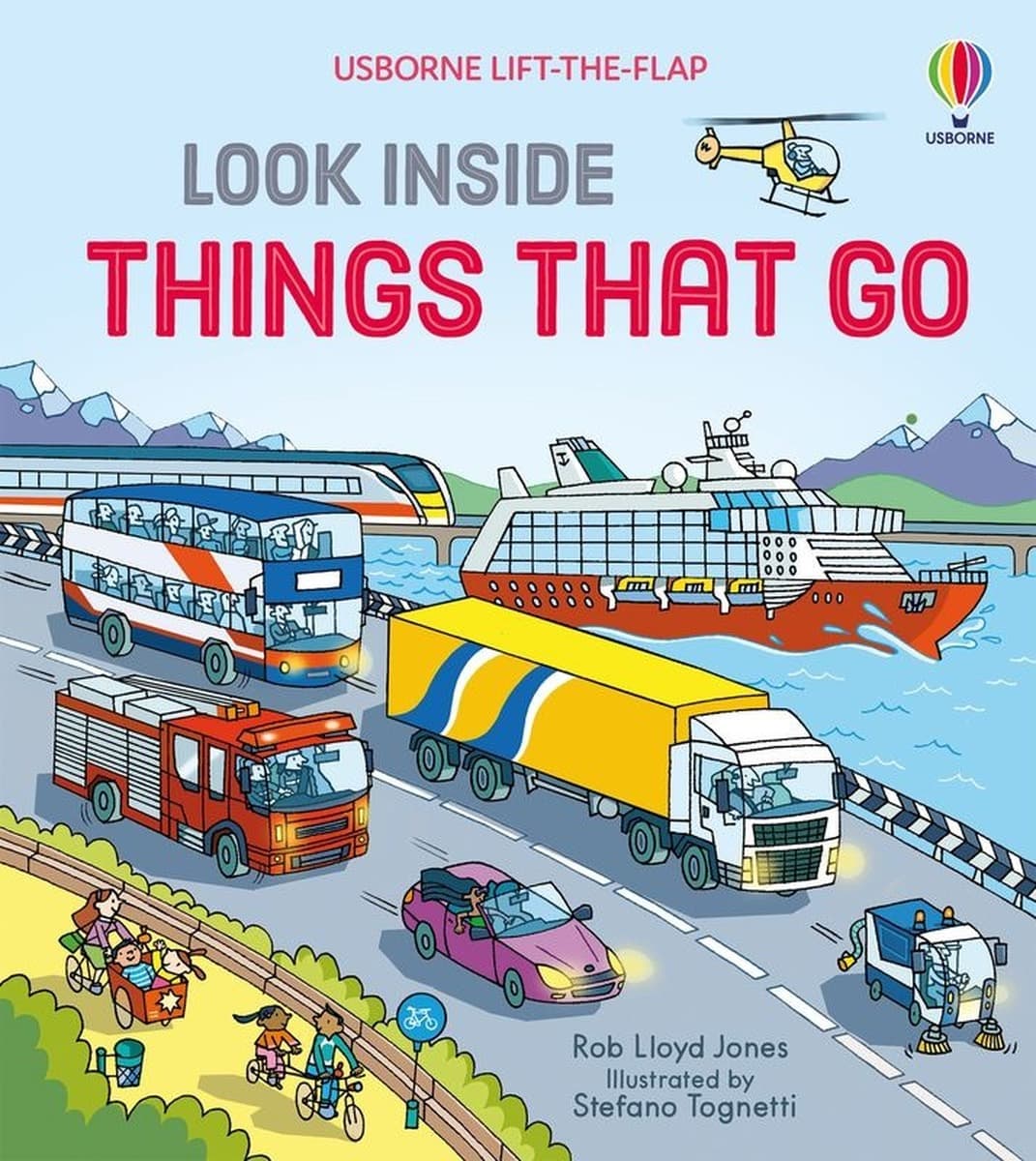 Look Inside Things That Go wer. angielska