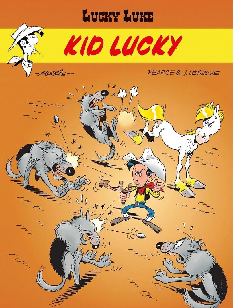 Lucky Luke. Kid Lucky - komiks dla młodzieży 48 stron