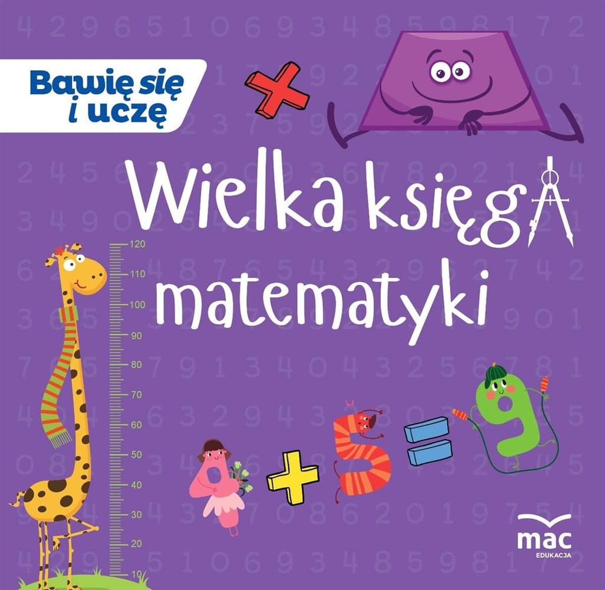 MAC Wielka księga matematyki ćwiczenia dla przedszkolaków
