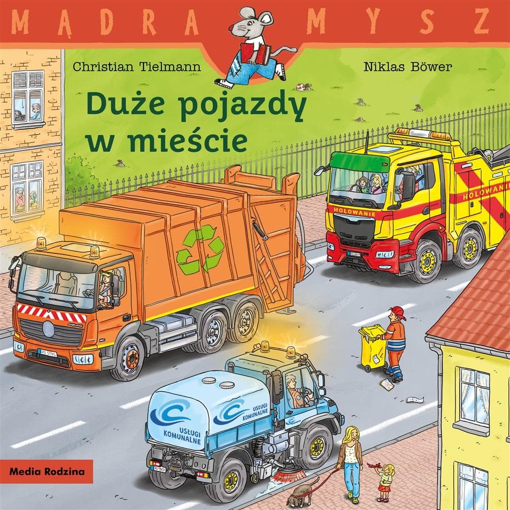 Duże pojazdy w mieście - Mądra Mysz