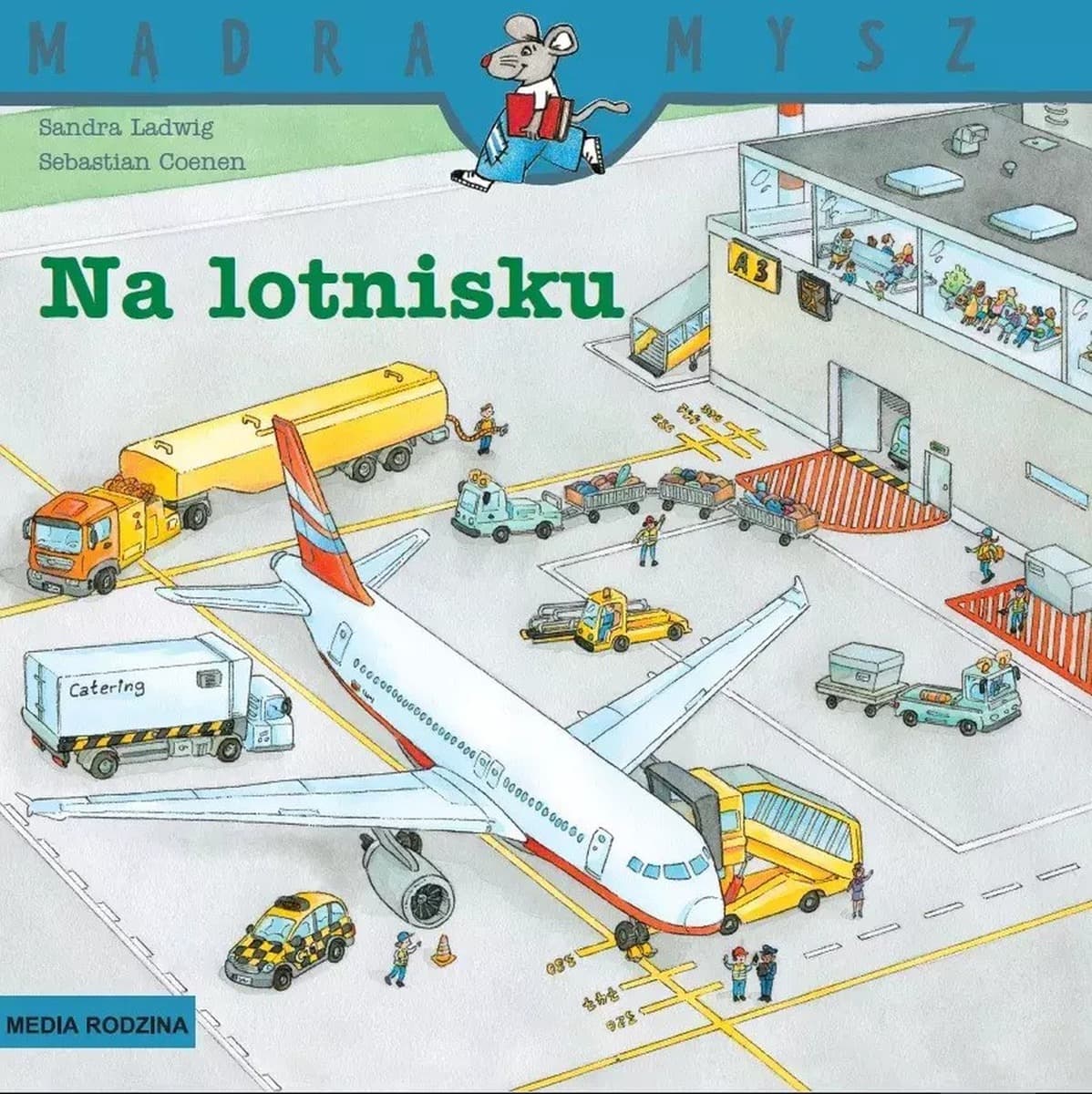 Mądra Mysz. Na lotnisku - książka dla dzieci
