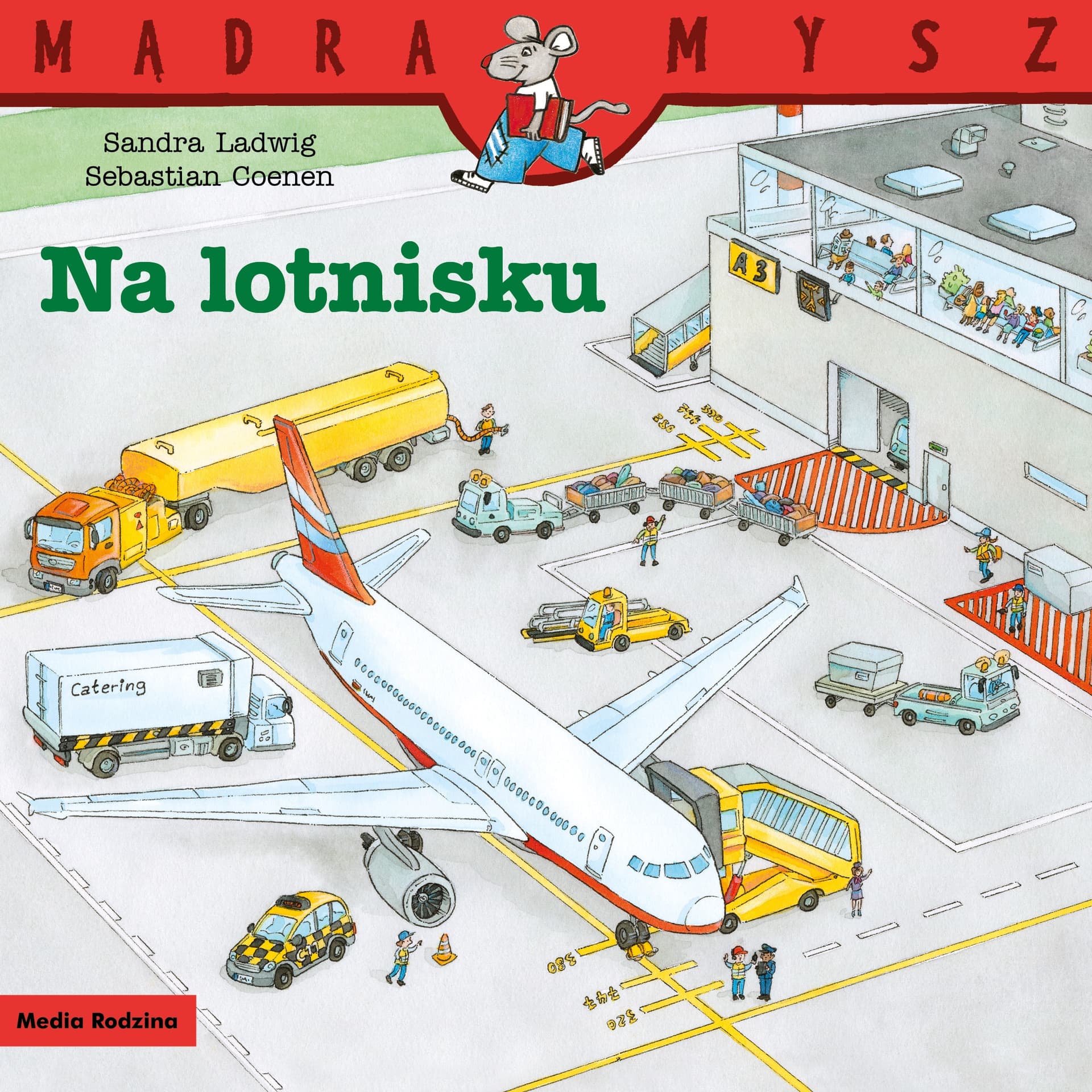 Mądra Mysz. Na lotnisku - książka dla dzieci