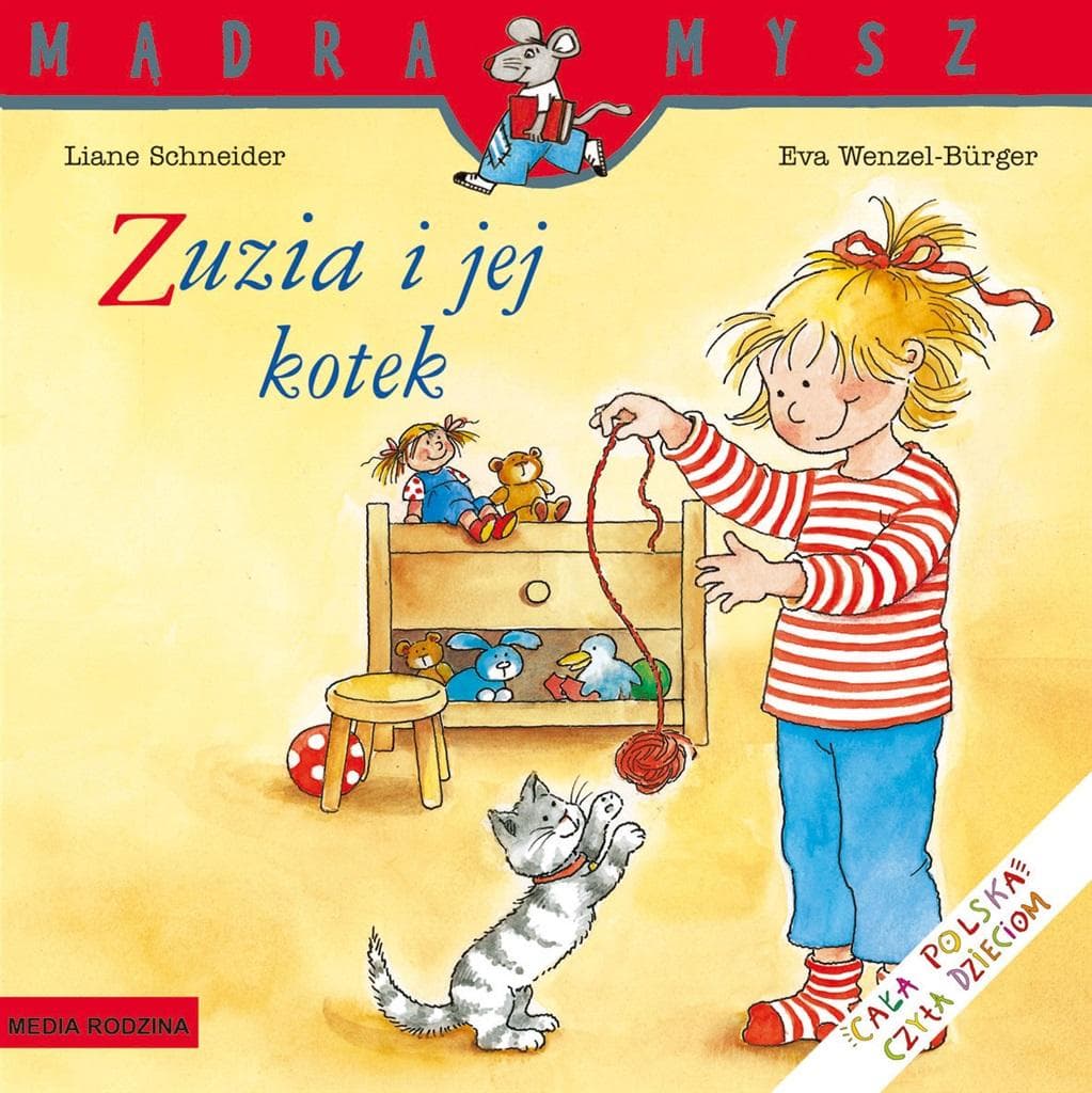 Zuzia i jej kotek. Mądra Mysz - książeczka dla dzieci