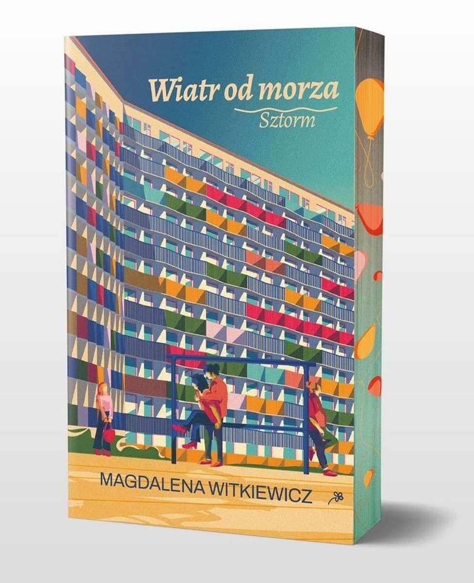 Magdalena Witkiewicz: Sztorm. Wiatr od morza (barwione brzegi)