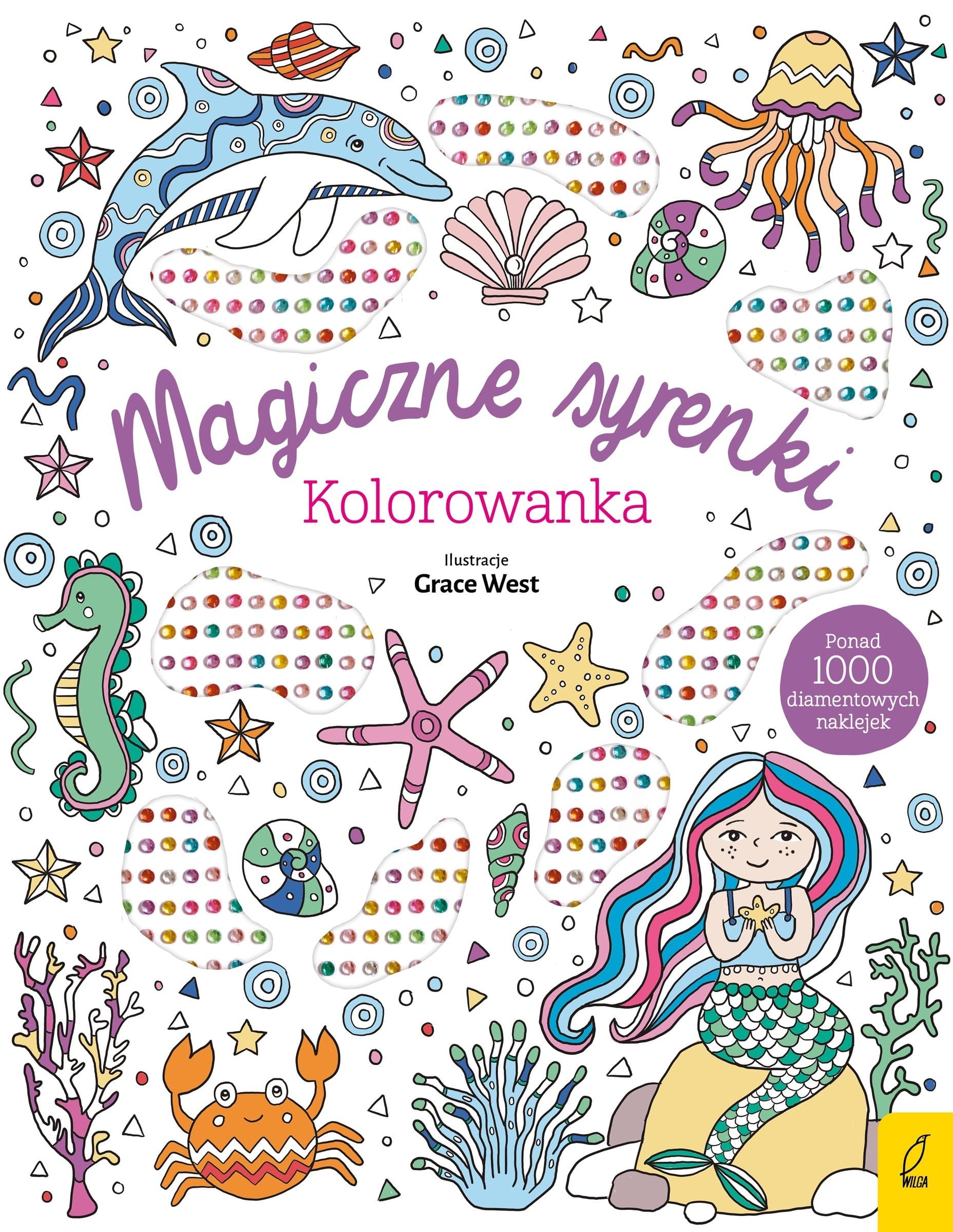 Magiczne Syrenki Wypukle Naklejki