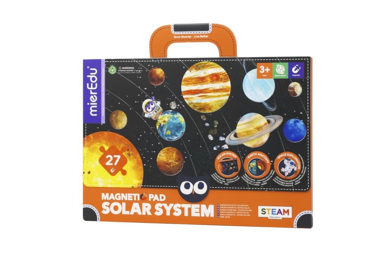 Podkładka Magnetyczna Układ Słoneczny z Puzzlami