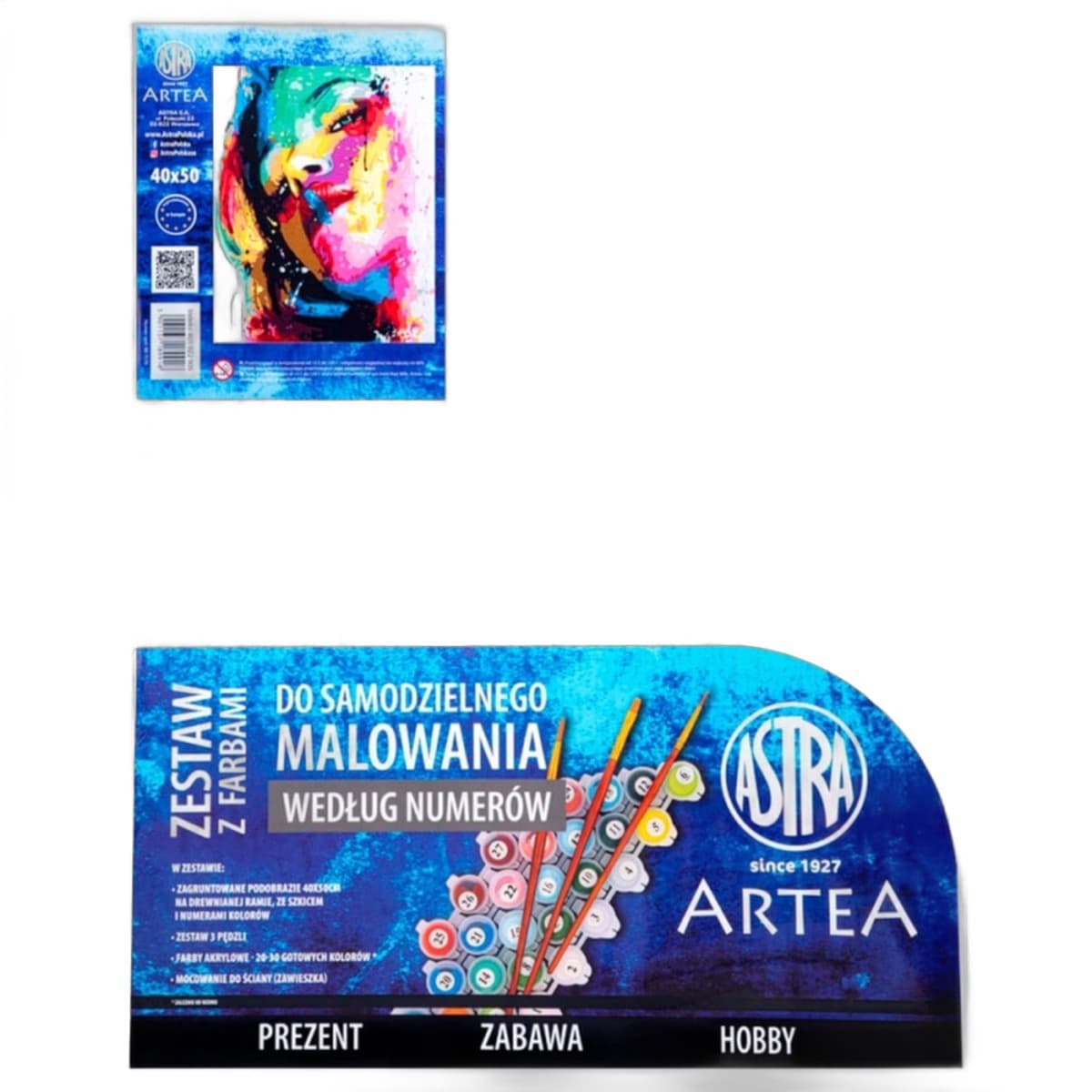 Malowanie po numerach Astra Artea Portret Modern