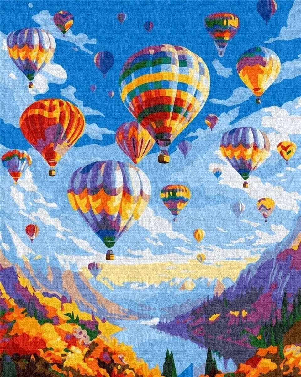 Malowanie po numerach IDEYKA 40x50 cm Dziewczyna z Cukierkiem