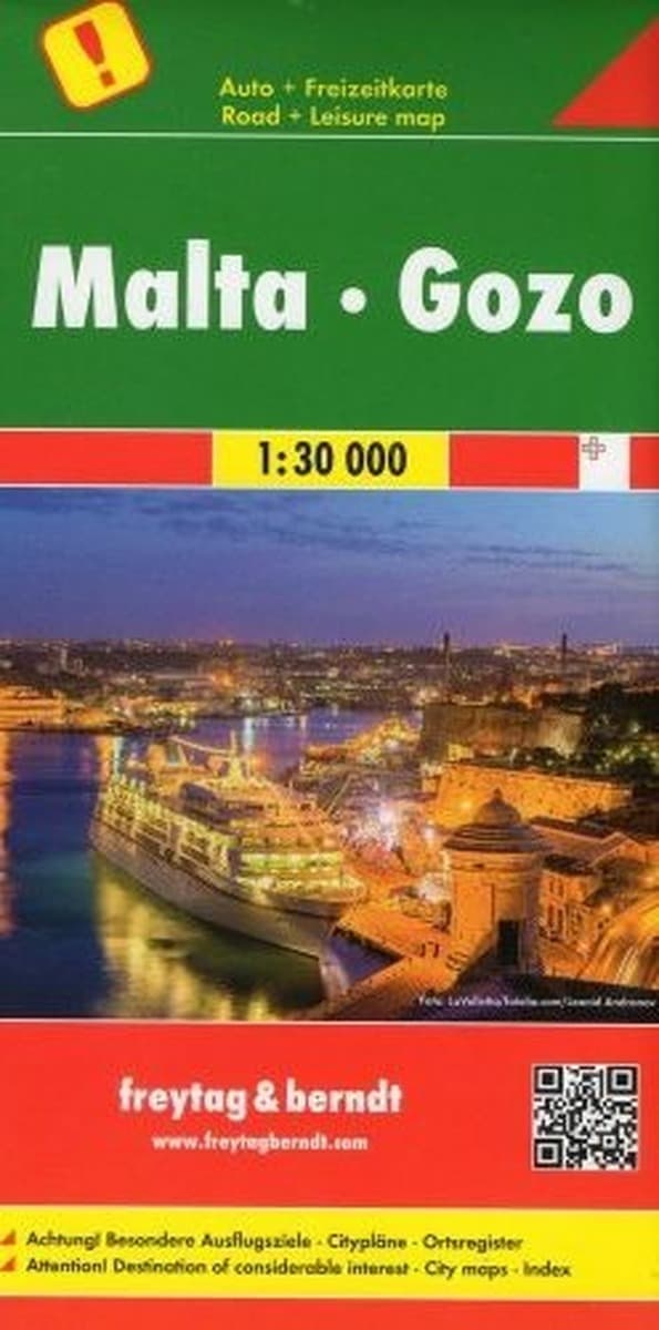 Malta Gozo mapa samochodowa 1:30 000 Freytag & Berndt