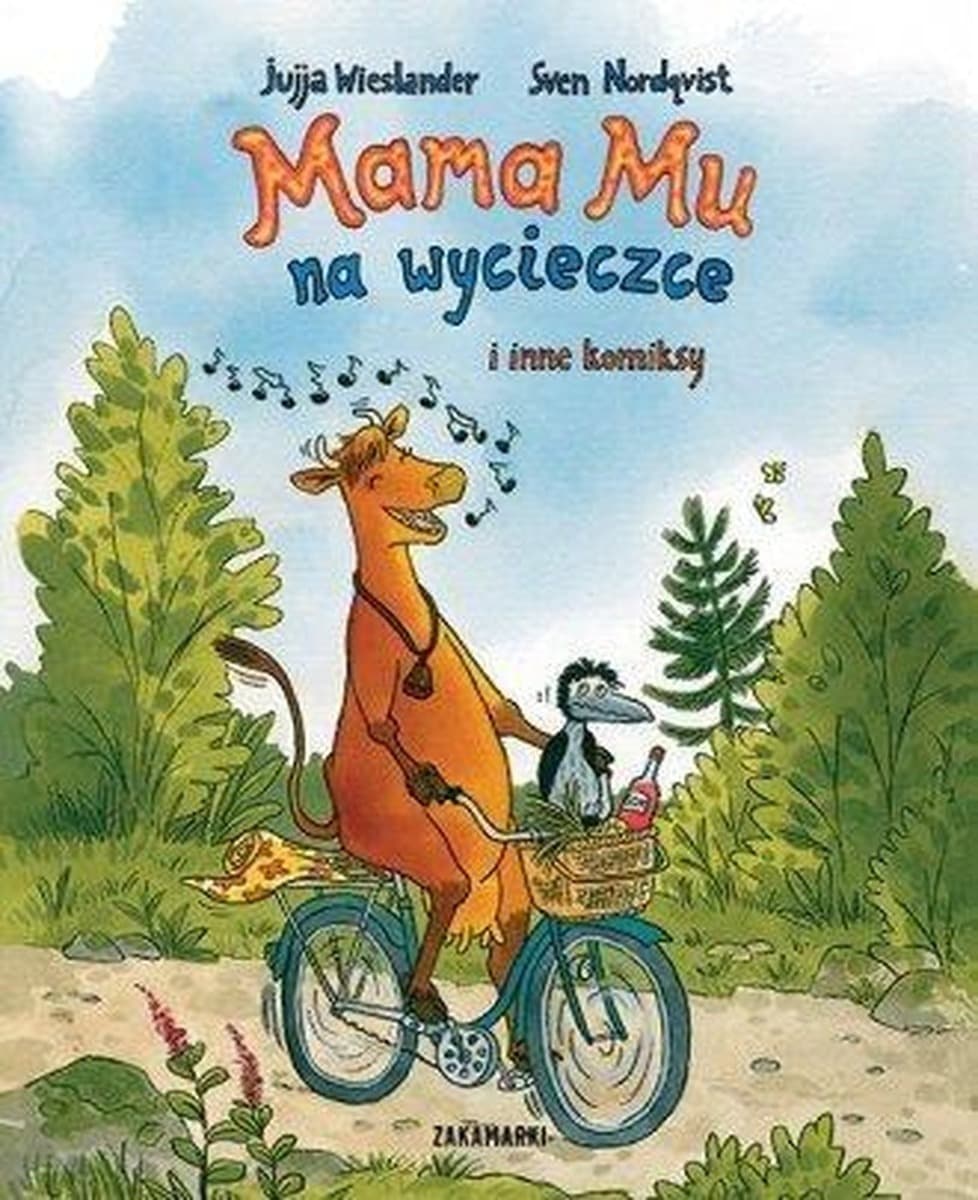 Mama Mu na wycieczce i inne komiksy - książka dla dzieci